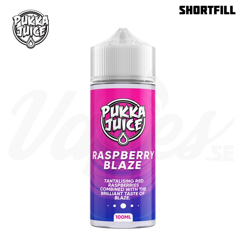 Pukka Juice Raspberry Blaze Ml Shortfill Vapes Se