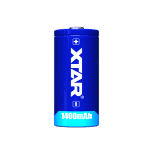 XTAR CR123A Batteri, 1400 mAh