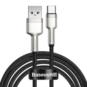 Baseus Cafule USB-A till USB-C Kabel 66W, 2m - Svart