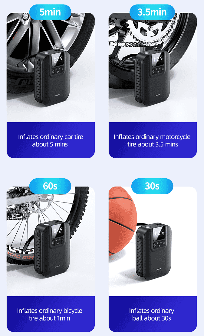 US-ZB215 Mini Car Air Pump