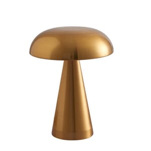 Bordslampa mushroom gold