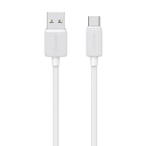 USB C Kabel Snabbladdning 1 meter, 3A, vit
