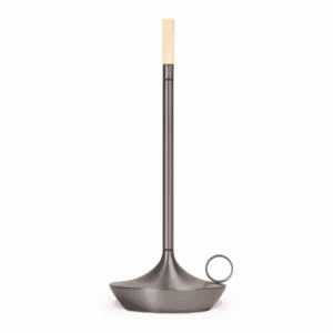 Bordslampa vintage design grå