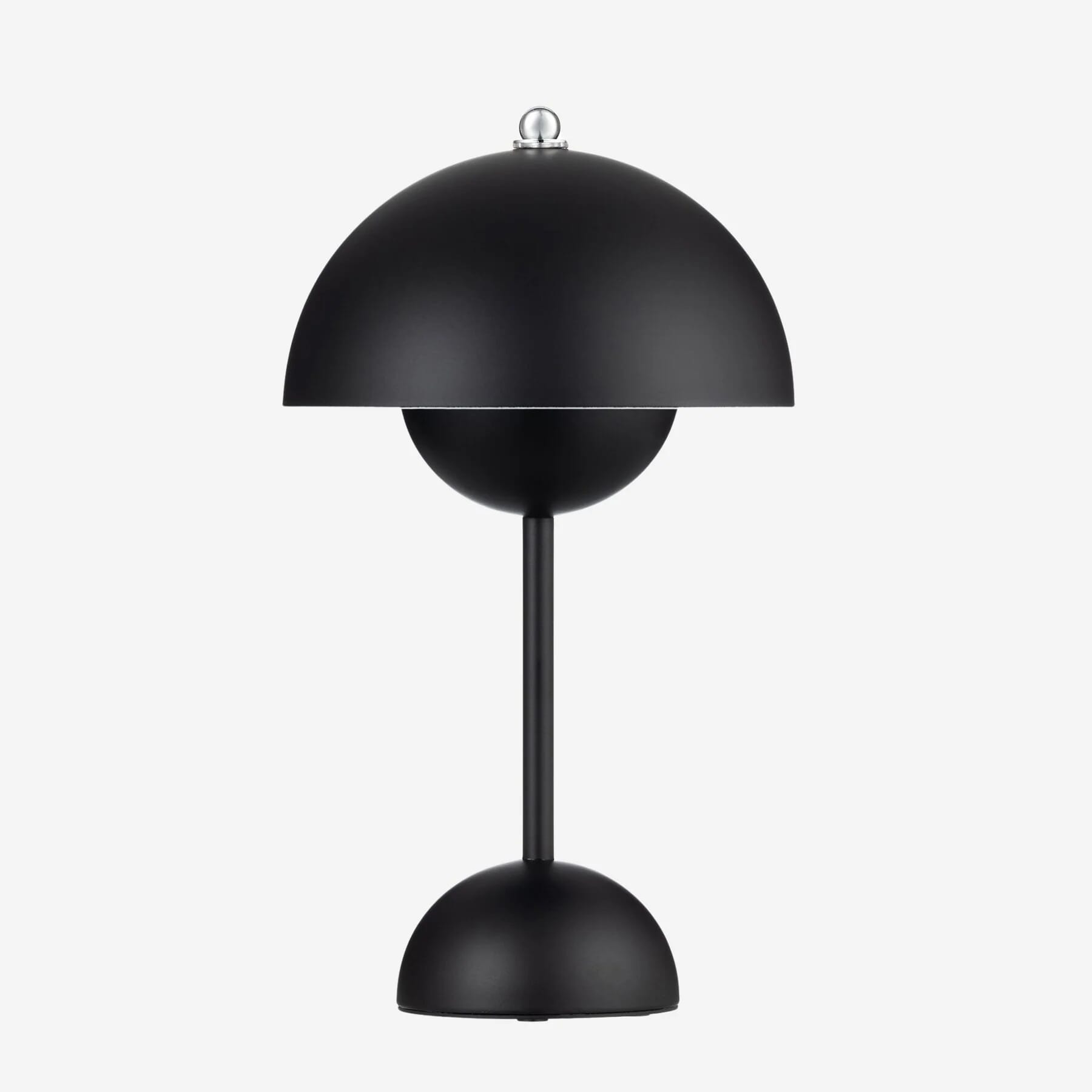 Svamplampa Flower Bud – Mattblack LED Bordslampa