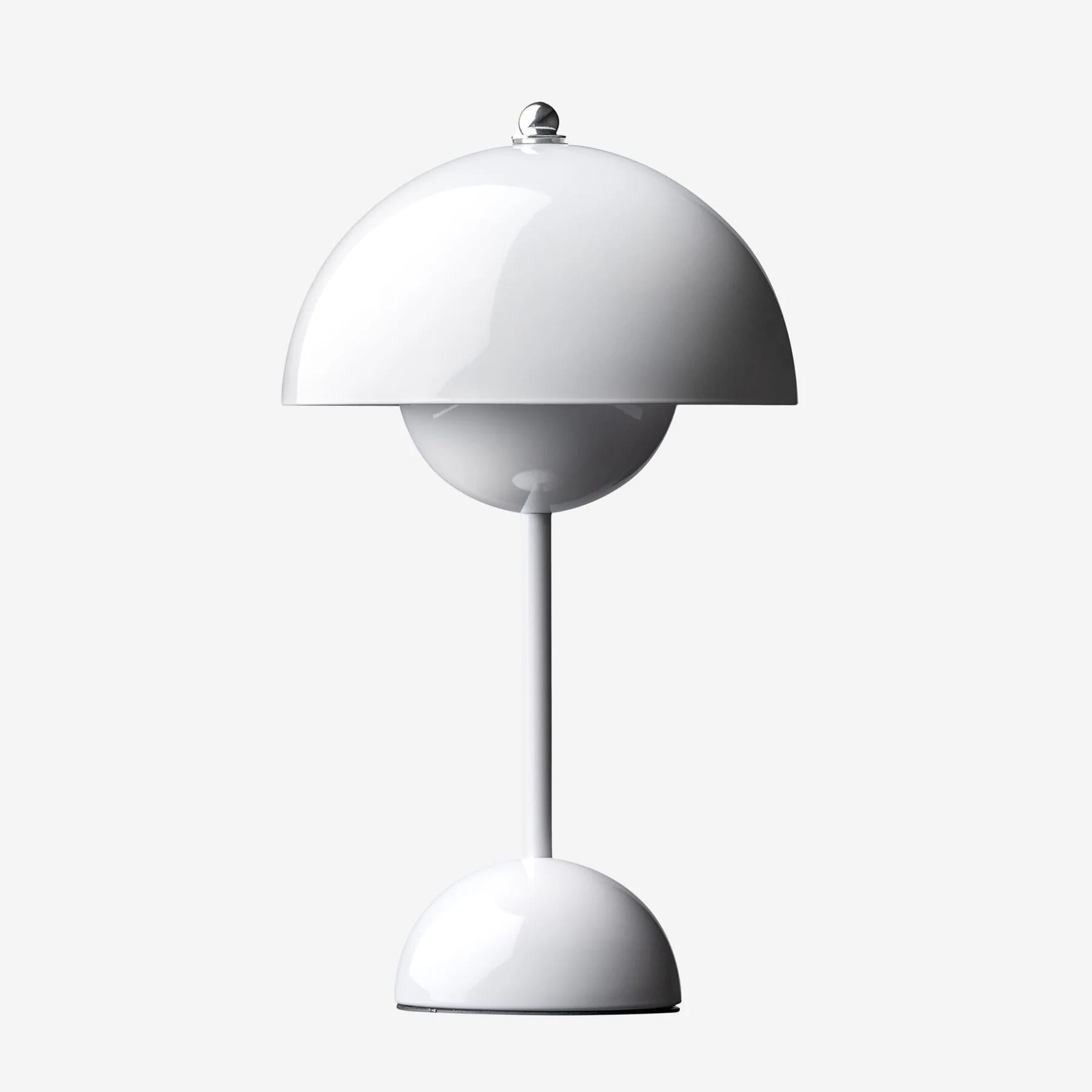 Svamplampa Flower Bud – White LED Bordslampa