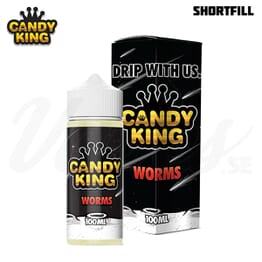 Candy King - Sour Worms (100 ml, Shortfill)