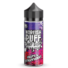 Moreish Puff Candy Drops - Grape & Strawberry (100 ml, Shortfill)