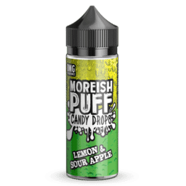 Moreish Puff Candy Drops - Lemon & Sour Apple (100 ml, Shortfill)