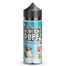 Moreish Puff Menthol - Peach (100 ml, Shortfill)