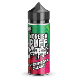 Moreish Puff Candy Drops - Watermelon & Cherry (100 ml, Shortfill)