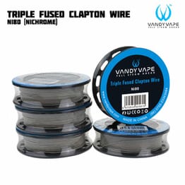 Vandy Vape Ni80 Triple Fused Clapton Wire (10 ft / 3 m)