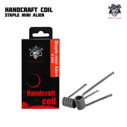 Demon Killer Staple Mini Alien Coil Handcraft Coil (0,24 ohm, Ni80, 2-pack)
