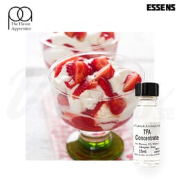 TFA - Strawberries and Cream (Essens, Jordgubbe)