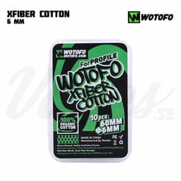 Wotofo Xfiber Cotton (6 mm, 10-pack)