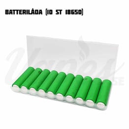 Batterilåda (10 st 18650)
