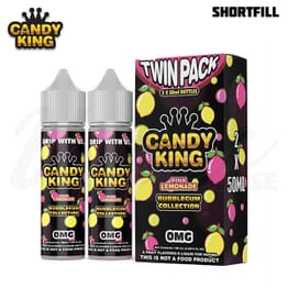 Candy King Bubblegum - Pink Lemonade (2x50 ml, Shortfill)