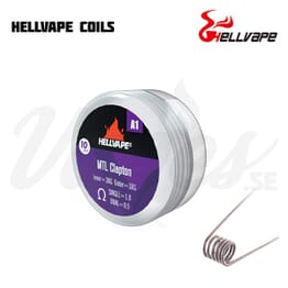 Hellvape MTL Clapton Coil (1,8 ohm, A1, 10-pack)