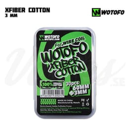 Wotofo Xfiber Cotton (3 mm, 30-pack)