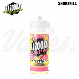 Bazooka Sour Straws - Watermelon (100 ml, Shortfill)