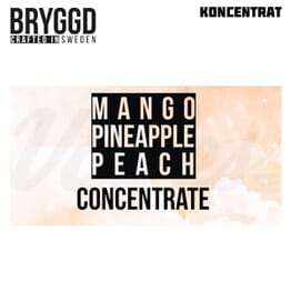 Bryggd - Mango Pineapple Peach (Koncentrat, 30 ml)