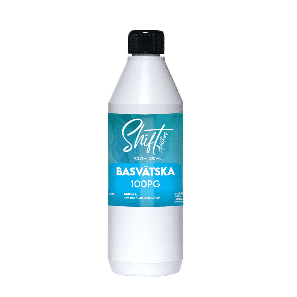 Shift - 100% Propylenglykol (500 ml, Basvätska, PG)