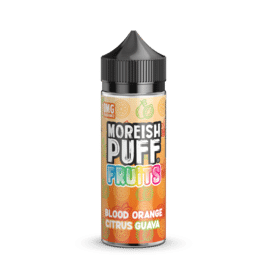 Moreish Puff Fruits - Blood Orange Citrus Guava (100 ml, Shortfill)