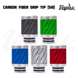 Carbon Fiber Driptip (510)