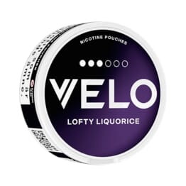 VELO - Salty Lofty Liquorice - Slim (9,8 mg/portion)