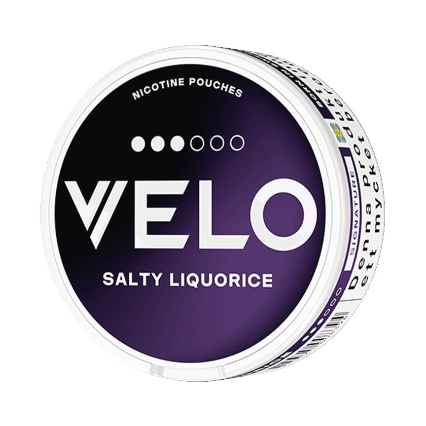 VELO - Salty Liquorice - Slim (9,8 mg/portion)
