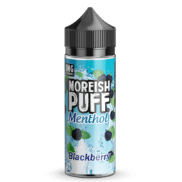 Moreish Puff Menthol - Blackberry (100 ml, Shortfill)