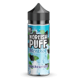 Moreish Puff Menthol - Blackcurrant (100 ml, Shortfill)