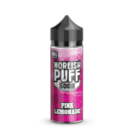 Moreish Puff Soda - Pink Lemonade (100 ml, Shortfill)