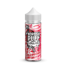 Moreish Puff Lollies - Strawberry Split (100 ml, Shortfill)