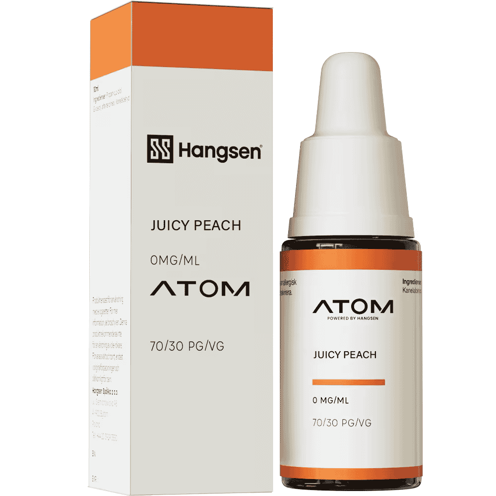 Hangsen Atom - Juicy Peach 0 mg