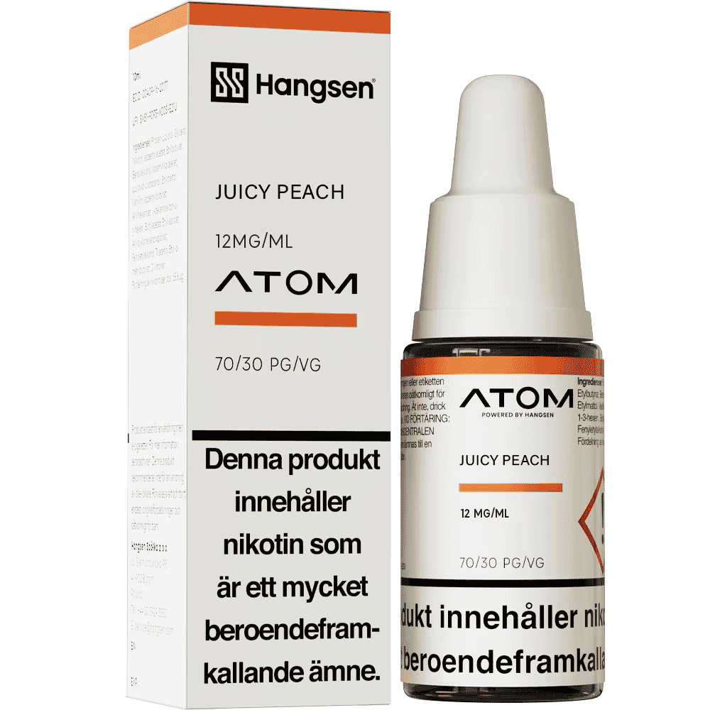Hangsen Atom - Juicy Peach 12 mg