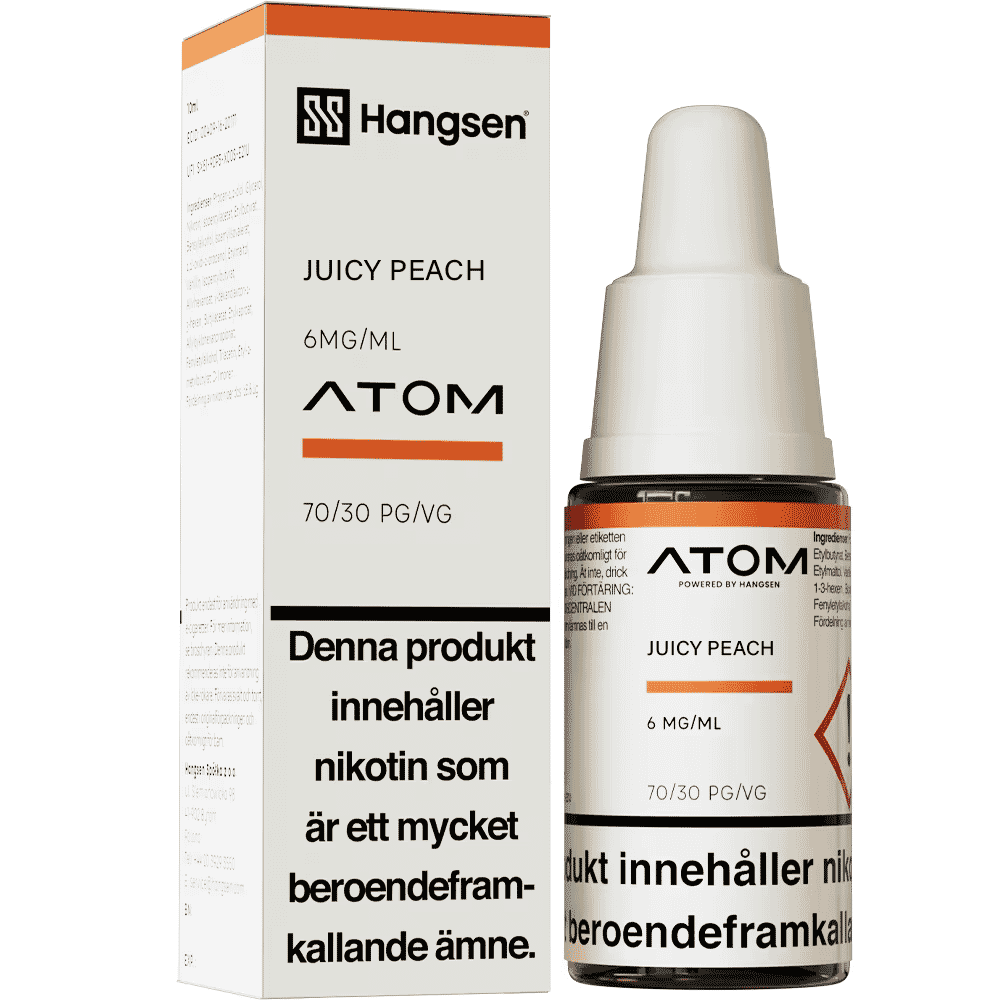 Hangsen Atom - Juicy Peach 6 mg
