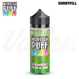 Moreish Puff Fruits - Strawberry Pear & Lime (100 ml, Shortfill)