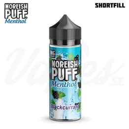 Moreish Puff Menthol - Blackcurrant (100 ml, Shortfill)