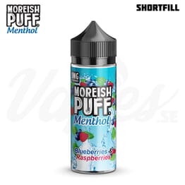 Moreish Puff Menthol - Blueberry and Raspberry (100 ml, Shortfill)