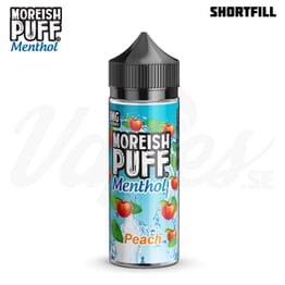 Moreish Puff Menthol - Peach (100 ml, Shortfill)