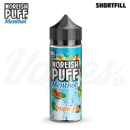 Moreish Puff Menthol - Tropical (100 ml, Shortfill)
