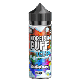 Moreish Puff Iced - Rainbow Sherbet (100 ml, Shortfill)