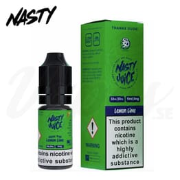 Nasty Juice - Lemon Lime (Hippie Trail ) (10 ml, E Juice)