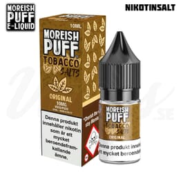 Moreish Puff Tobacco - Original Tobacco (10 ml, 10 mg, Nikotinsalt)