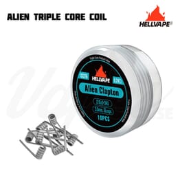 Hellvape Alien Triple Core Coil SS316 (0,24 ohm, 34G, 10-pack)