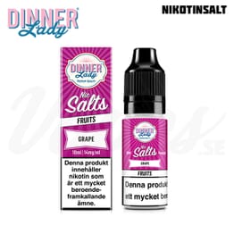 Dinner Lady Salt - Grape (10 ml, 14 mg Nikotinsalt)