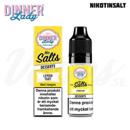 Dinner Lady Salt - Lemon Tart (10 ml, 14 mg Nikotinsalt)