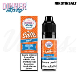 Dinner Lady Salt - Tropical Ice (10 ml, 14 mg Nikotinsalt)