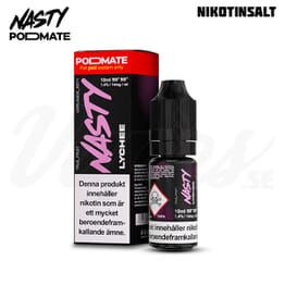 Nasty Podmate Salt - Lychee (10 ml, 14 mg Nikotinsalt)