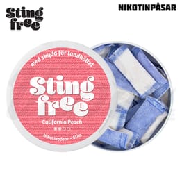 Stingfree - California Peach | Slim (4 mg/portion)